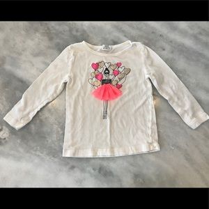 Crewcuts heart balloon shirt